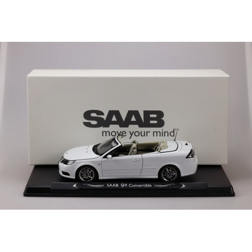 Saab 9-3 Cabrio 2008 - white